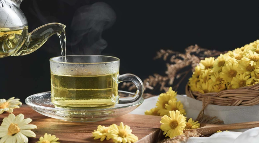 Economic uses of chrysanthemum tea